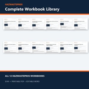 HazWastePros Complete Workbook Library